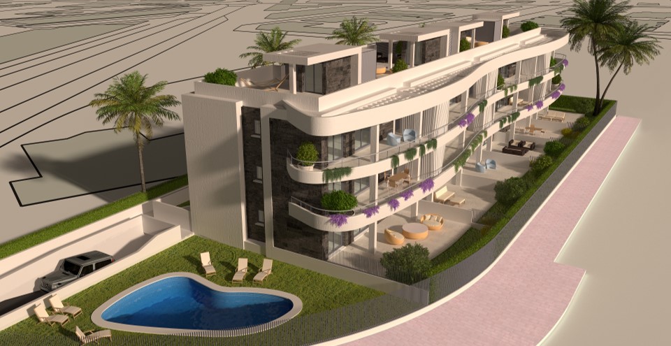 Luxury Apartment In Javea 5 Minutes From The Arenal Beach